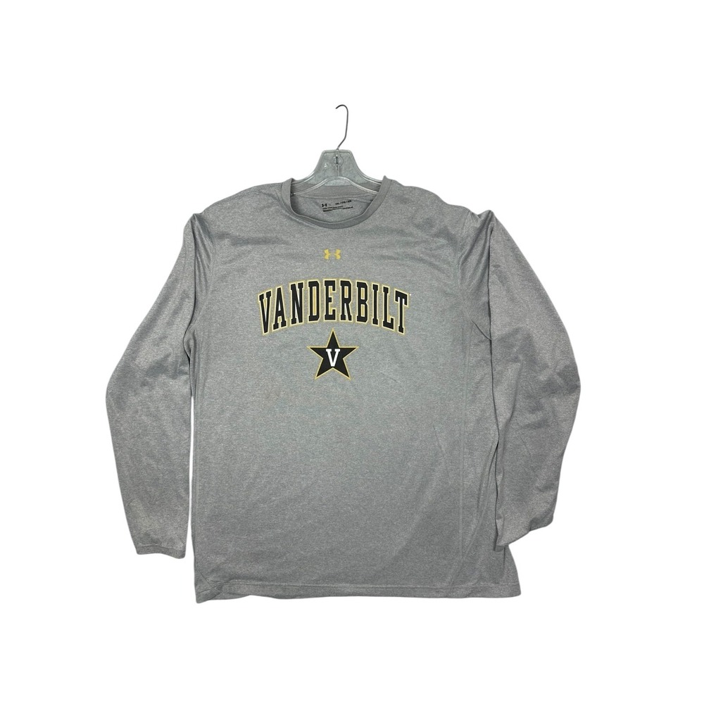 Heat Gear Under Armour Vanderbilt T-Shirt Long Sleeves Size 2XL - Picture 1 of 3